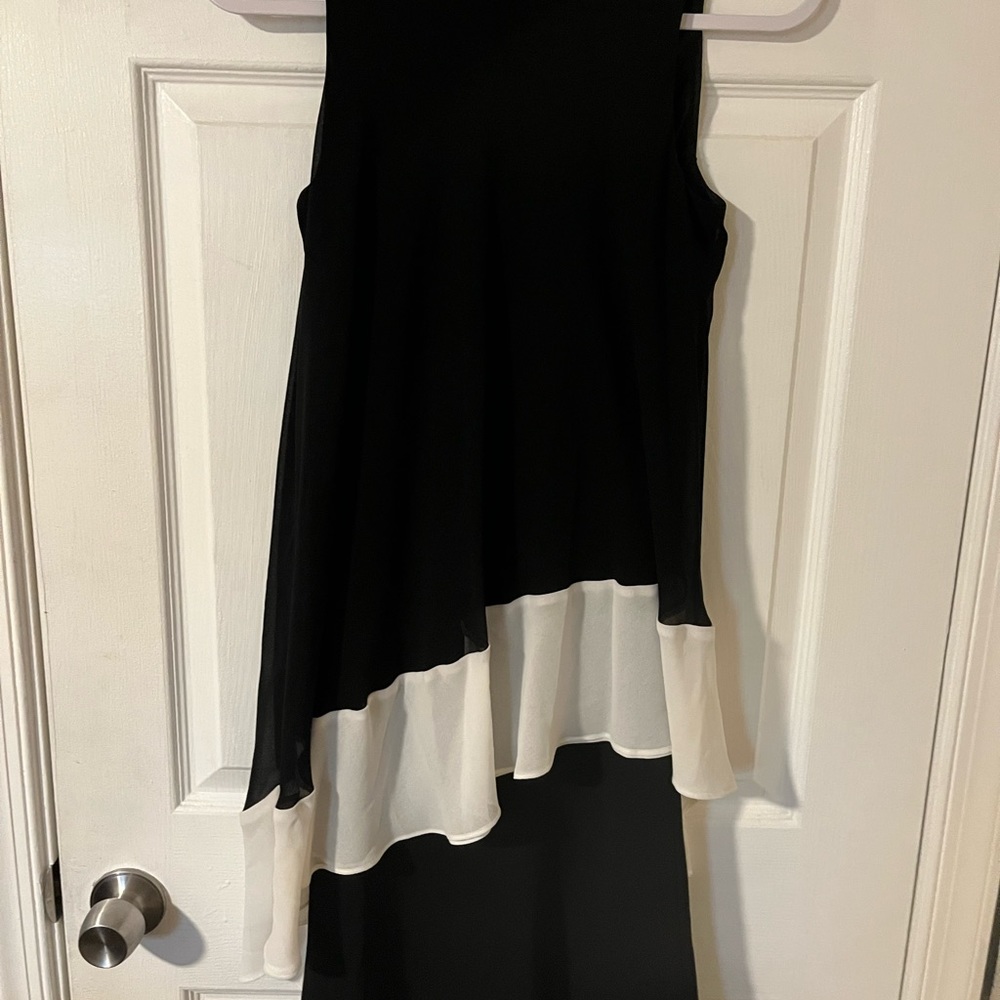 Ralph Lauren black and white dress